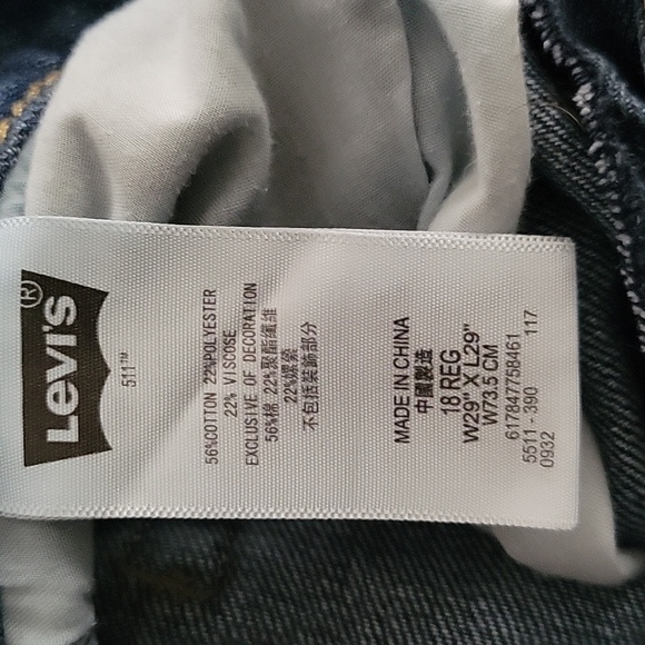 Levi's 511 Slim Boy's Jeans - Picture 10 of 12